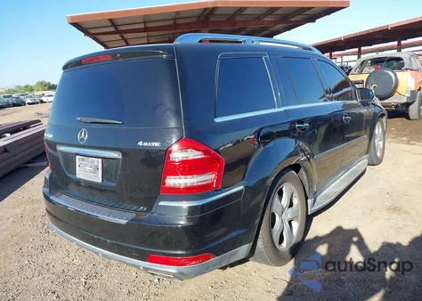 2010 Mercedes-Benz Gl 450 4Matic z USA, uszkodzony, nr VIN 4JGBF7BE6AA534572